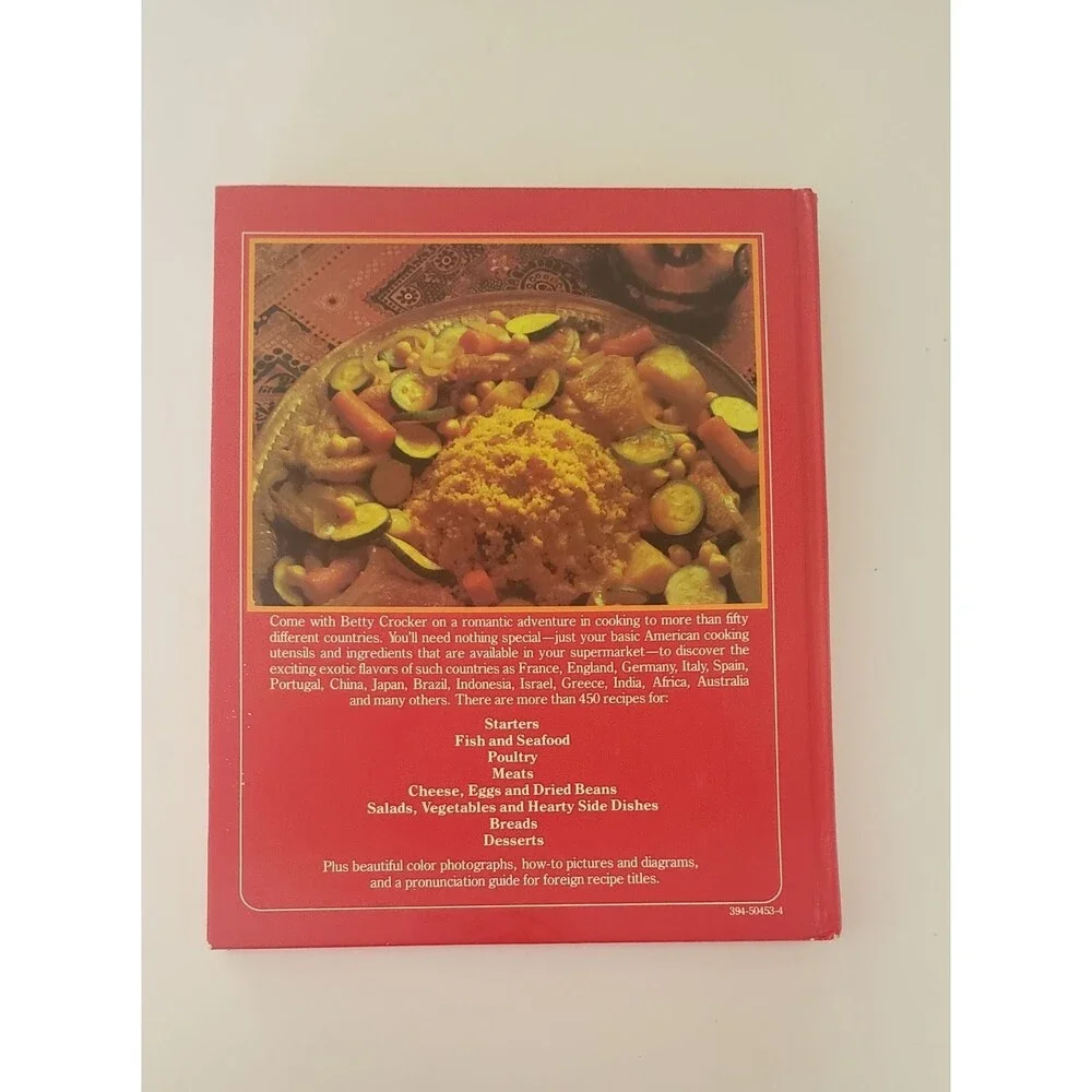 Betty Crocker International Cookbook 1980 First Edition